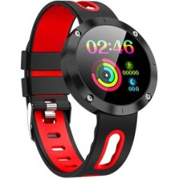 Makibes DM58 Plus Smart Watch 1.22 Inch IPS Screen Red