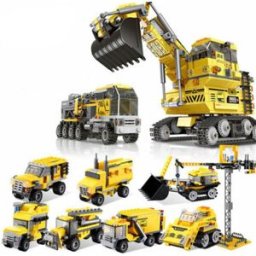 XINGBAO 13002 8in1 Building Block Excavator