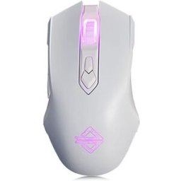Ajazz AJ52 Colorful Backlit Wired Gaming Mouse - White
