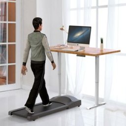 ACGAM Height Adjustable Standing Desk Frame Grey