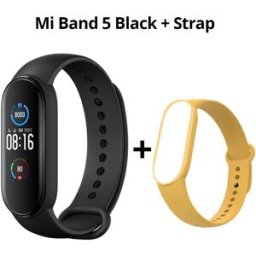 Xiaomi Mi Band 5 Smart Bracelet Black Yellow Strap
