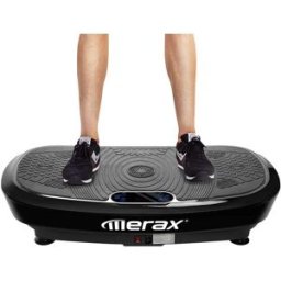 Merax Vibration Plate 3D Wipp Vibration Technology Black