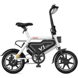 Xiaomi HIMO V1 Plus Portable Folding Electric Moped Bicycle White
