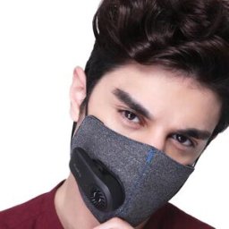 5PCS Xiaomi Purely Reusable Washable Electric N95 Mask Black