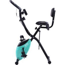 G500 Folding Cycling Exercise Bike Indoor Training X Bike Blue