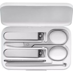 Xiaomi Mijia Portable 5PCS Stainless Steel Nail Clippers Set White