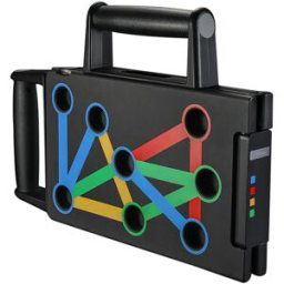YUNMAI Protable Folding Push-up Support Holder Black