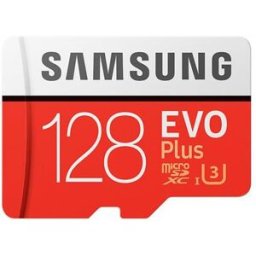 Original Samsung EVO Plus UHS-3 128GB Micro SDXC Memory Card
