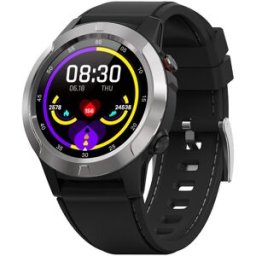MAKIBES M4C Smart Watch GPS Bluetooth Heart Rate Monitor Silver