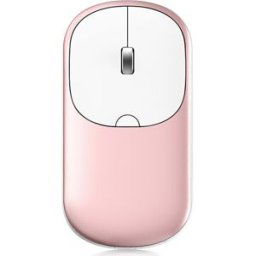 Ajazz I35T Wireless 2.4G Bluetooth 4.0 Dual-mode Mouse Pink