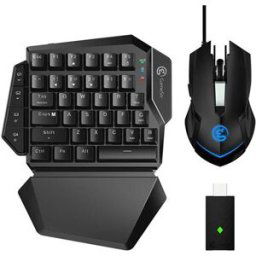GameSir VX E-sports AimSwitch Wireless Keyboard Mouse Combo Black