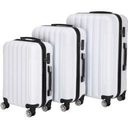 3-in-1 Multifunction Capacity Tie Rod Trunk 20 24 28 White