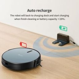 Proscenic 830T 2 in 1 WLAN Robot Vacuum Cleaner - Black