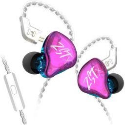 KZ ZST-X In-ear Earbuds Dual Dynamic Unit Purple
