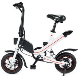 OUXI V1 12inch Electric Folding Bike 350W Motor 7.8AH 25kmh White