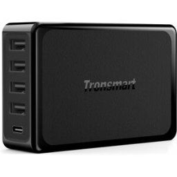 Tronsmart 60W USB-C 5-Port Desktop Charger with Power Delivery-US Plug
