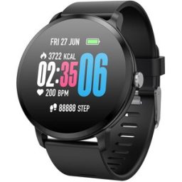Makibes T4 Smart Watch 1.3 Inch TFT Screen Black