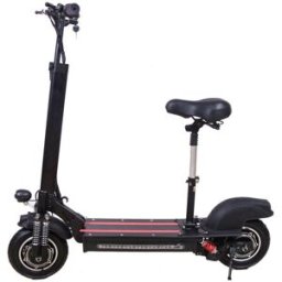 GYL002 Electric Scooter 600W x2 Dual Motor 10 Inch Tire Black