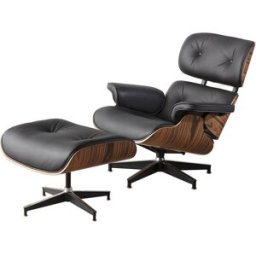 Makibes W302S00001 Lounge Chair With Pedal Seat Black