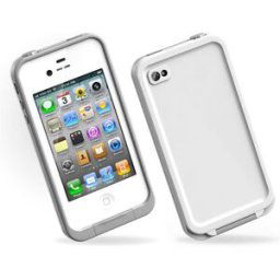 Brand New Waterproof Protective Case Cover for iPhone 4 4S White