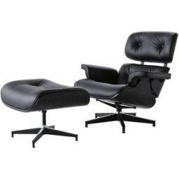 Makibes TY303 Lounge Chair With Pedal Seat Black