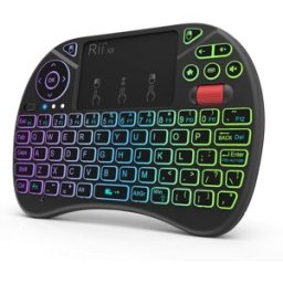 Rii X8 RGB Backlight Wireless Keyboard Touchpad Combo