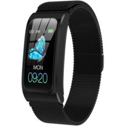Makibes AK12 Smart Bracelet 1.14 Inches Screen IP68 Heart Rate Monitor
