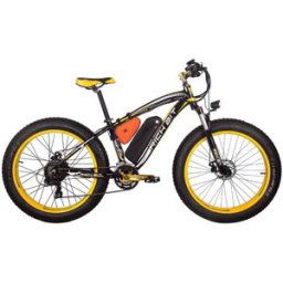 RICH BIT TOP-022 Electric Mountain Bike 1000W Motor 26'' Black Yellow