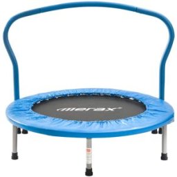 Merax Mini Folding Trampoline Blue