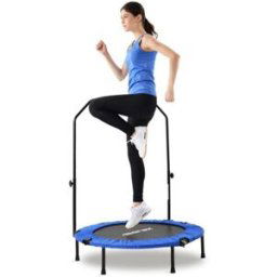 Merax 40 Inch Foldable Home Fitness Trampoline - Blue