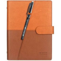 NEWYES Reusable Smart Notebook Yellow Brown