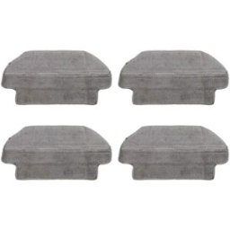 4pcs Xiaomi VIOMI V2V2 Pro Robot Vacuum Cleaner Mopping Cloth Gray