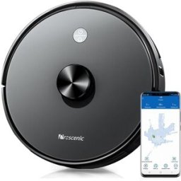 Proscenic U6 Intelligent Robot Vacuum Cleaner 2700Pa Suction Black