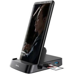 Baseus 7 In 1 Type-C HUB Mobile Phone Docking Station Adapter Black