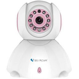Vstarcam C7842WIP 720P HD WiFi IP Camera White Pink UK Plug