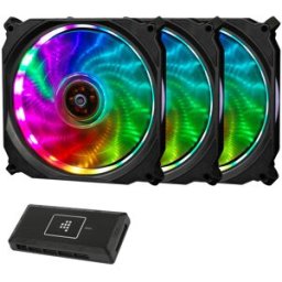 Tronsmart TF12 RGB 120mm PWM Cooling Fan with Controller