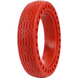 Anti-explosion Rubber Tire For Xiaomi Mijia M365 Scooter Red
