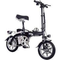 GYL004 Folding Electric Bike 14 Inch Tire 350W Motor Black