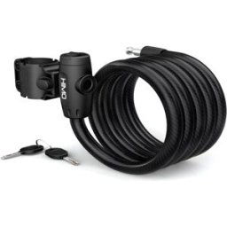 Xiaomi HIMO L150 Portable Folding Electric Bicycle Cable Lock Black