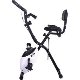 G500 Folding Cycling Exercise Bike Indoor Training X Bike White
