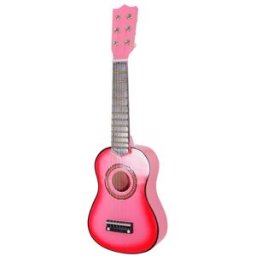 21 Inch Acoustic Guitar 6 String Pink