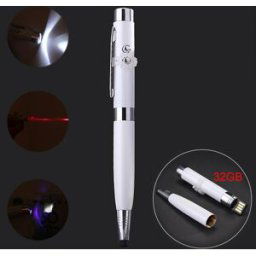 2GB USB 2.0 6 in 1 Multifunctional Capacitive Pen