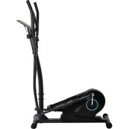 BTM Cross Portable Trainer Elliptical with LCD Display Black