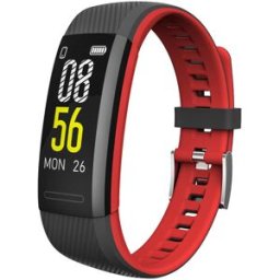 Makibes SR1 Smart Bracelet 0.96 Inch LCD Screen Red