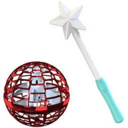 Flynova Pro Flying Spinner with Magic Stick Red