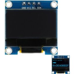 0.96 Inch 128x64 I2C Interface OLED Display Module Board