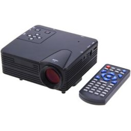 LZ-H80 1080P HD 80LM LED LCD Game Projector with HDMI SD CARD