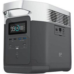 EcoFlow DELTA 1300 Outdoor Mobile Emergency Power Station Black