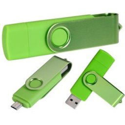 OTG Mobile Phone USB Drive 64G Green
