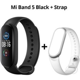 Xiaomi Mi Band 5 Smart Bracelet Black White Strap